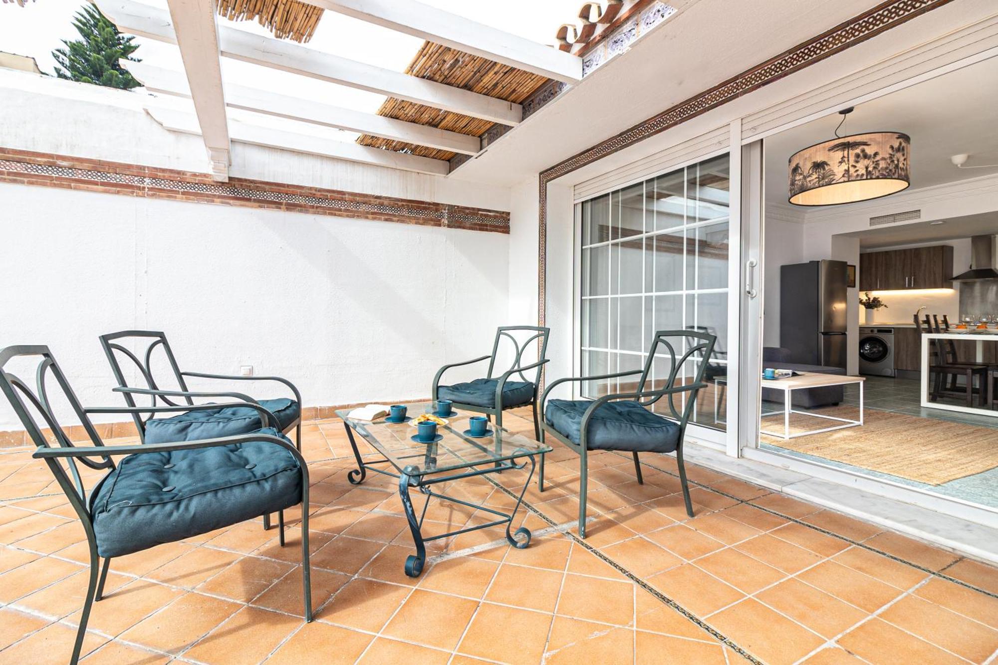 El Patio De La Luna Freshapartments Málaga Oda fotoğraf